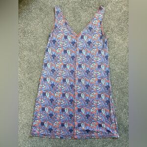 Tory Burch Sandy Sea Coral Artemis Dress